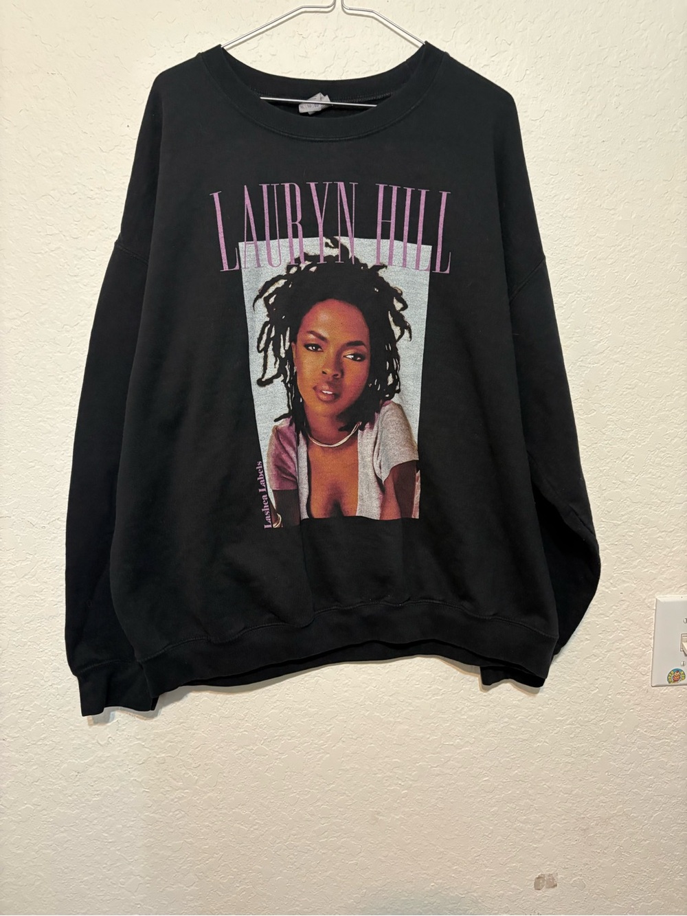 Lauryn Hill Black Crewneck Sweatshirt